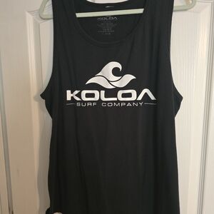 Koloa Surf Company Black Tank Top